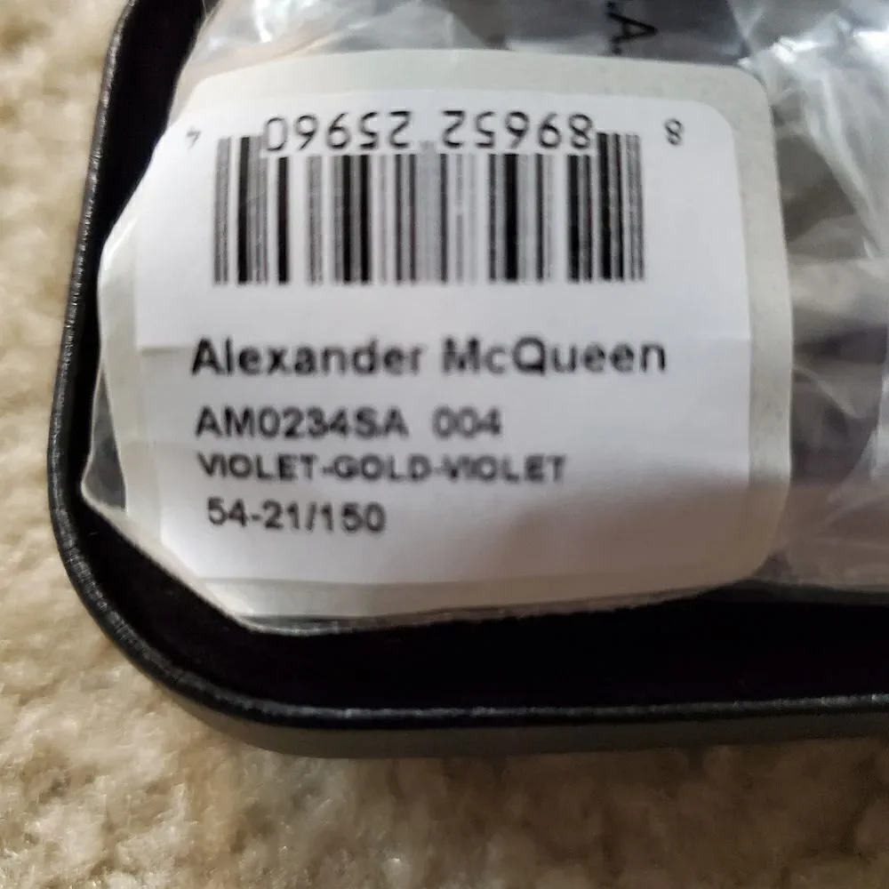 ALEXANDER MCQUEEN Unisex AMO234SA 54mm